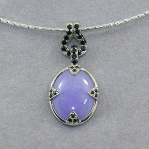 Lavender Jade Necklace