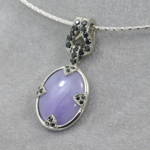 Lavender Jade Necklace